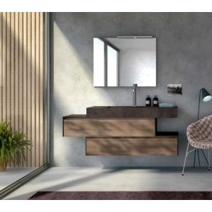 Change Mobile Bagno H200xL145,2xP50,5 cm Composizione CHA 14 - Hafro - Geromin HAFRO-GEROMIN - 2