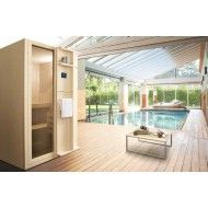 TALIA Sauna 160x127xH.204 Winkel / Wand/Nische - Hafro - Geromin