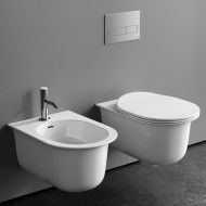 ARTCERAM CHIC WALL-HUNG RIMLESS WC GLOSSY WHITE