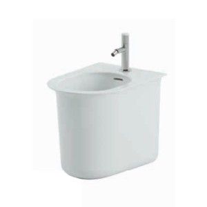 ARTCERAM CHIC BIDET MONOFORO FILOMURO BIANCO LUCIDO