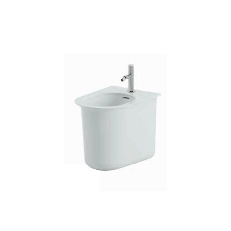 ARTCERAM CHIC BIDET MONOFORO FILOMURO BIANCO LUCIDO