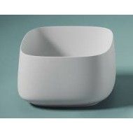 Basin portant Blanc brillant  COGNAC QUADRO 43 Artceram