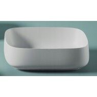 Basin portant Blanc brillant  COGNAC QUADRO 56 Artceram