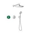 Croma   Shower System 280 1 jet Ecostat S Hansgrohe
