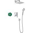 Crometta E Shower System 240 1 Strahl mit Hansgrohe Armatur