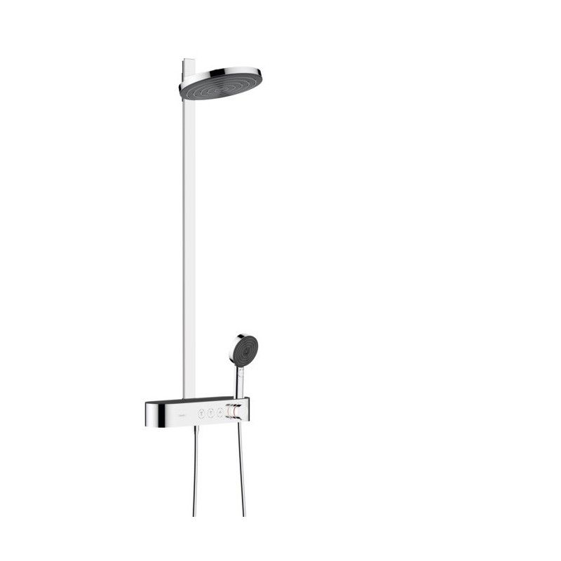 PULSIFY S Showerpipe 260 2 Strahlarten mit Hansgrohe Shower Tablet Select 400