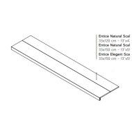 Entice Browned Oak Natural  Scalino 33x120 - Atlas Concorde AFJB CERAMICHE ATLAS CONCORDE - 1