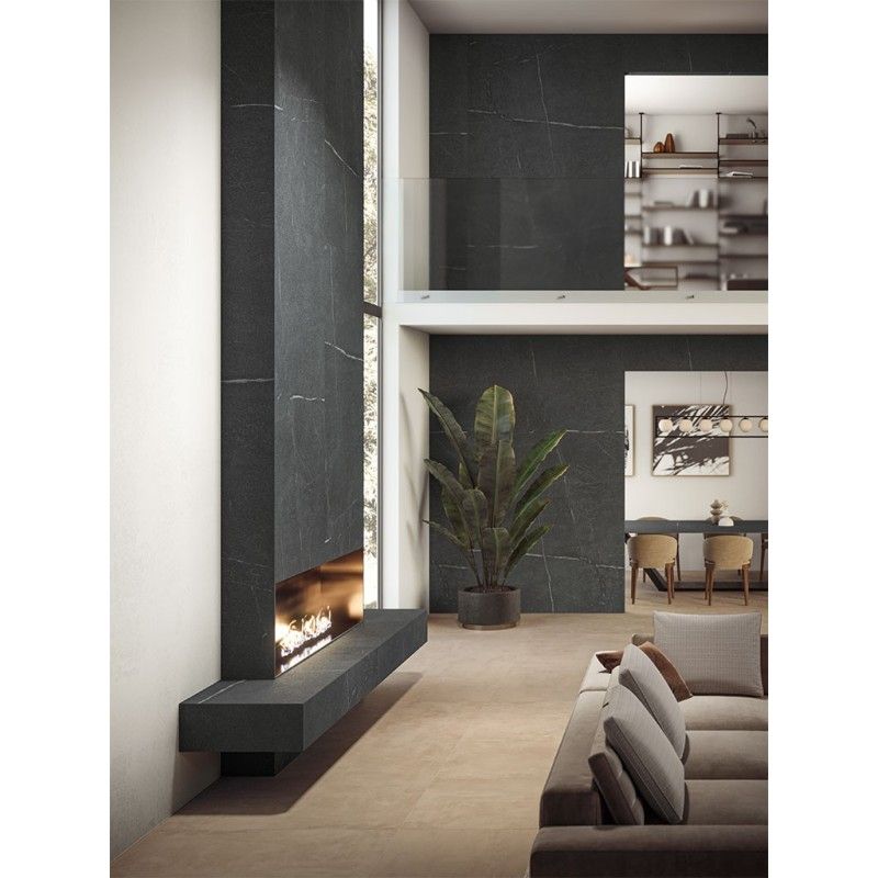 Soapstone Dark Hammered - 162X324  12 mm ST - Atlas Concorde A4UN