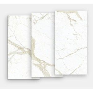 MARMI MAXFINE white calacatta Brillant Ajustee 270X120   FMG L2712332MF6 FMG IRIS - 1