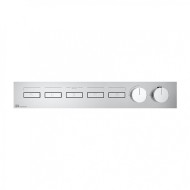 HI-FI Compact Parti esterne per miscelatore Termostatico a una funzione, con pulsanti ON-OFF GESSI