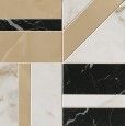 ROMA GOLD CALACATTA  DELICATO/ONICE MIELE/NERO ELEG. DECO MOSAIK 30X30  - fQKB Fap Ceramiche FAP CERAMICHE - 1