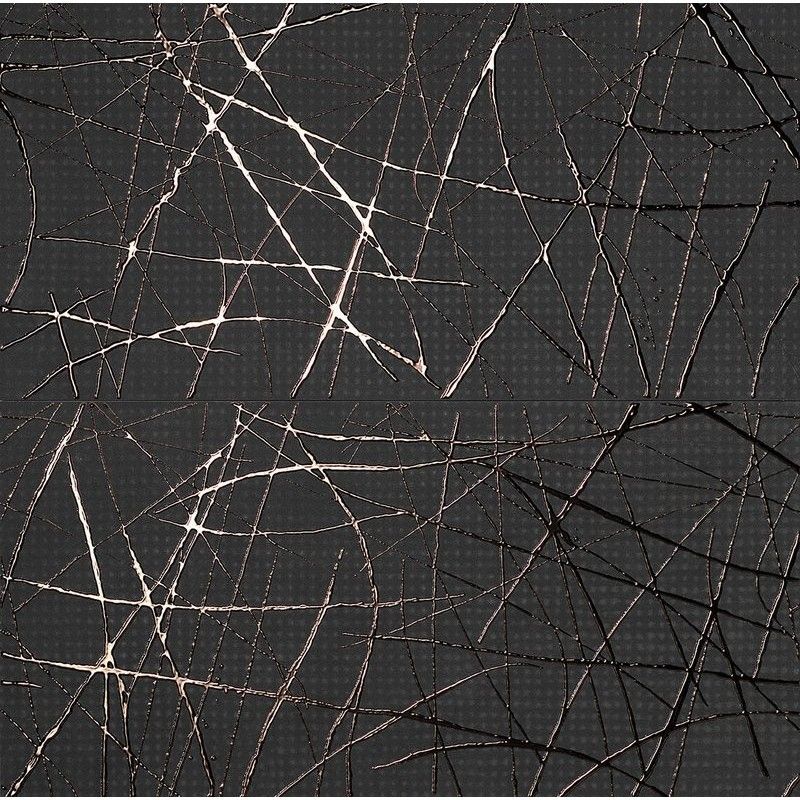 ROOY DARK WEB INSERTO MIX 2 40X160 RECTIFIED - fQQ0 Fap Ceramiche FAP CERAMICHE - 1