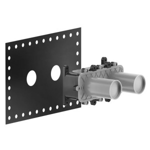 HI-FI Compact Externe Teile für Einfunktions-Thermostatmischer, mit GESSI ON-OFF-Tasten