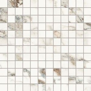 AESTHETICA Bianco Mosaico 30x30 Liscio Naturale Rettificato  - LA FAENZA MK.AE CAP6 30 LA FAENZA - 1