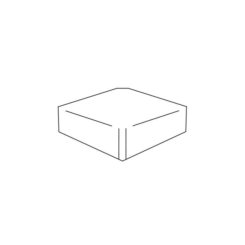 TRAIL18 Elemento a Elle  20x20x4 Rosso Strutturato - Ceramica d'Imola PORF MIX18 AE20 CERAMICA D'IMOLA - 1