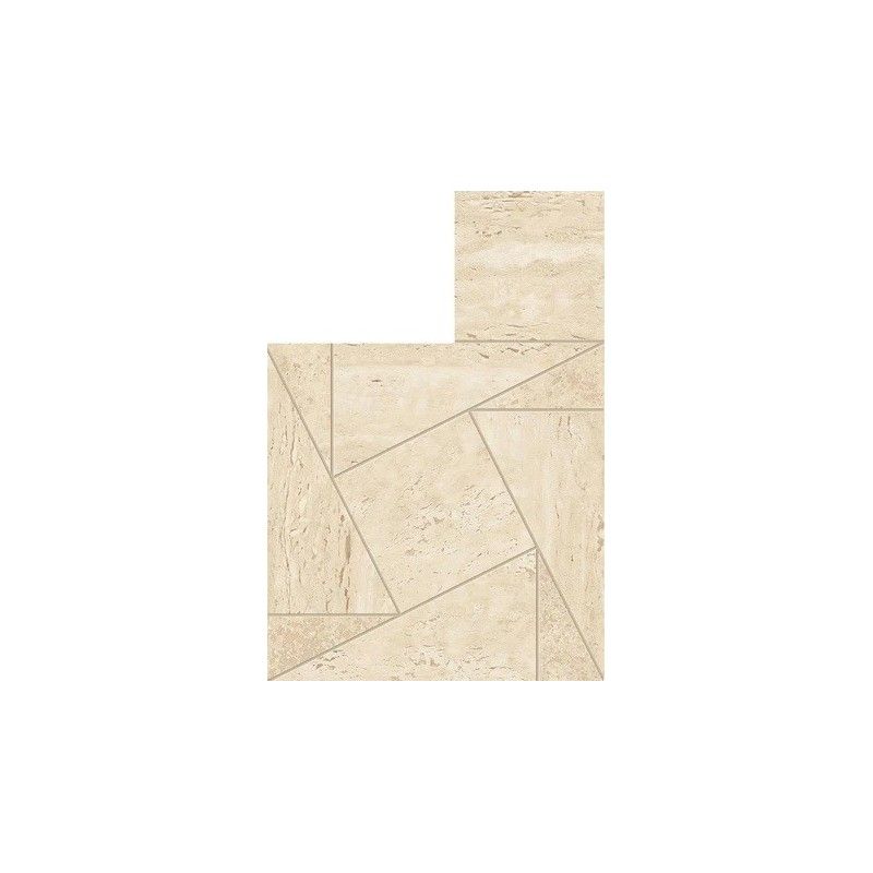 Marvel Travertine Sand Mosaic Tessellation 22x26 - Atlas Concorde AF9H CERAMICHE ATLAS CONCORDE - 1
