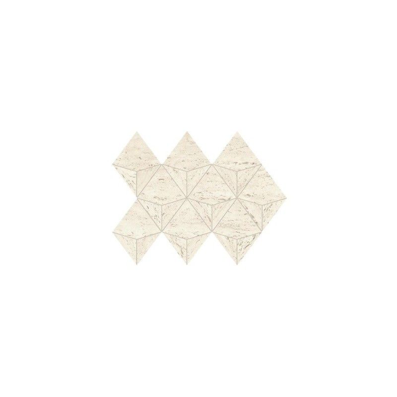 Marvel Travertine White Mosaic Origami 28x41 - Atlas Concorde AF9J CERAMICHE ATLAS CONCORDE - 1