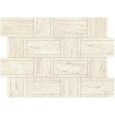 Marvel Travertine White Mosaic Basketweave 35x47 - Atlas Concorde AF9M CERAMICHE ATLAS CONCORDE - 1