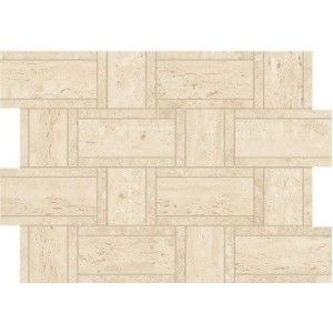 Marvel Travertine Sand Mosaique Basketweave 35x47 - Atlas Concorde AF9N CERAMICHE ATLAS CONCORDE - 1
