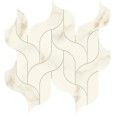 Marvel X Calacatta Apuano Mosaic Waterfall Lapped 30,5x27,7 - Atlas Concorde AF8R CERAMICHE ATLAS CONCORDE - 1