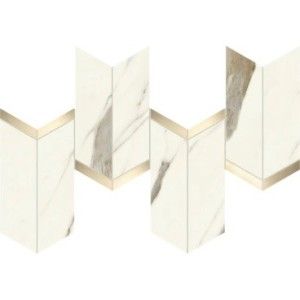 Marvel X Calacatta Sublime Mosaico Chevron Lappato 19,2x46,3 - Atlas Concorde AF8X CERAMICHE ATLAS CONCORDE - 1