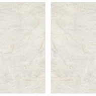 Atlas Plan Crystal White Bookmatch Polished 162x324 cm - 12mm  - Atlas Concorde AF2W ATLAS PLAN - 1