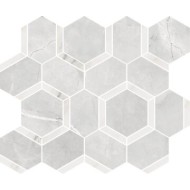 EXTRA ESAGONA MIX PULPIS GREY/CALACATTA POLISHED  39,2X34,5 - Novabell EXT227L NOVABELL - 1