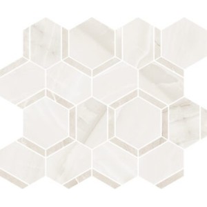 EXTRA ESAGONA MIX ONICE/BEIGE POLIERT  39,2X34,5 - Novabell EXT337L NOVABELL - 1