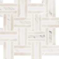 EXTRA MOSAIK INTRECCIO BEIGE/CALACATTA POLIERT  30X30 - Novabell EXT441L NOVABELL - 1