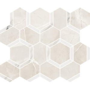 EXTRA ESAGONA MIX BEIGE/CALACATTA POLIERT  39,2X34,5 - Novabell EXT447L NOVABELL - 1