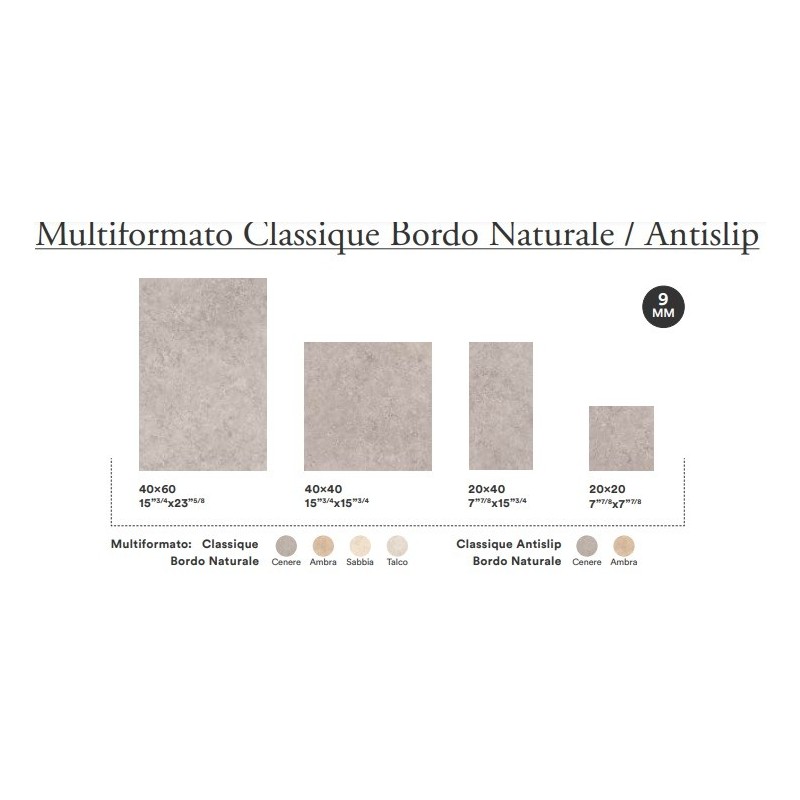 LUMIÈRE MULTIFORMATO AMBRA ANTISLIP 40X60 - Novabell LMRM34S NOVABELL - 1