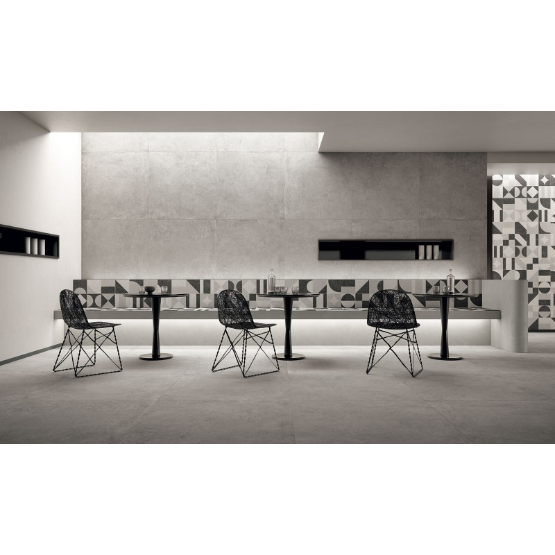 LOUNGE STEEL 100X100 RECTIFIÉ  - Novabell LNG102R NOVABELL - 1