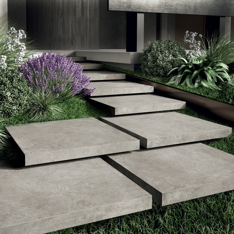 LOUNGE STEEL 100X100 RECTIFIÉ 20MM  - Novabell LNG122R NOVABELL - 1