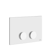 HI-FI Compact Externe Teile für Einfunktions-Thermostatmischer, mit GESSI ON-OFF-Tasten