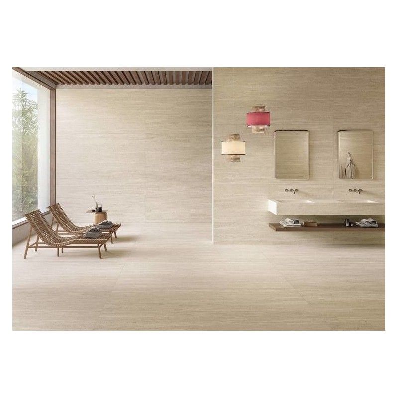 OMNIA TIVOLI IVORY 60X120 SPAZZOLATO RETTIFICATO 20 MM  - CERAMICHE KEOPE  GKW7 CERAMICHE  KEOPE  - 1