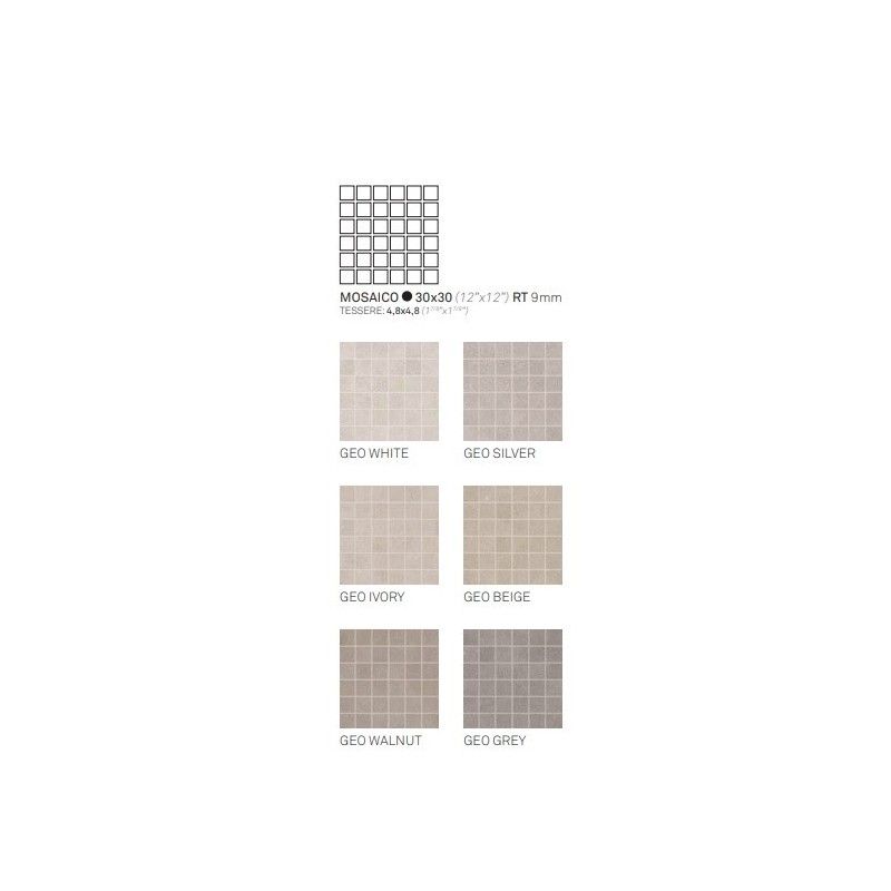 GEO BEIGE MOSAICO T5     30X30 ASS - CERAMICHE KEOPE  HJM3 CERAMICHE  KEOPE  - 1