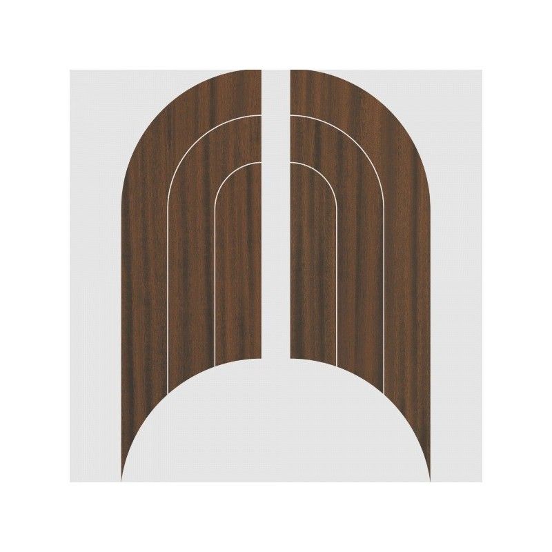 CANAL GRANDE RUBINO ONDA LUCIDO RETTIFICATO  23,8X49,2 - REFIN  OV33 REFIN - 1