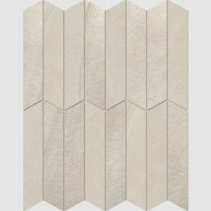 SUBLIME GREY PLISSE' MOSAIK MIX REKTIFIZIERT  28X36 - REFIN  OU17 REFIN - 1