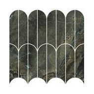 ALLMARBLE VERDE BORGOGNA 29,8X29,8cm MOSAIK VENTAGLIO LUX - MARAZZI MEZN MARAZZI  - 1