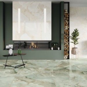 REVES DE REX CERAMICHE JADE GLOSSY 6MM 60X120 RECTIFIED  - REX CERAMICHE  774499 FLORIM LUXURY DESIGN - 1