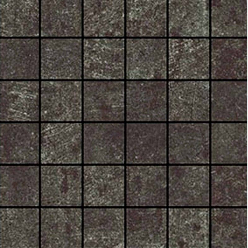 ALCHEMY 7.0 BLACK HAMMERED MOSAICO BRICK 29,75X29,75 - Apavisa APAVISA - 1
