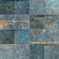 ALCHEMY 7.0 BLUE HAMMERED MOSAIC BRICK 29,75X29,75 - Apavisa APAVISA - 1