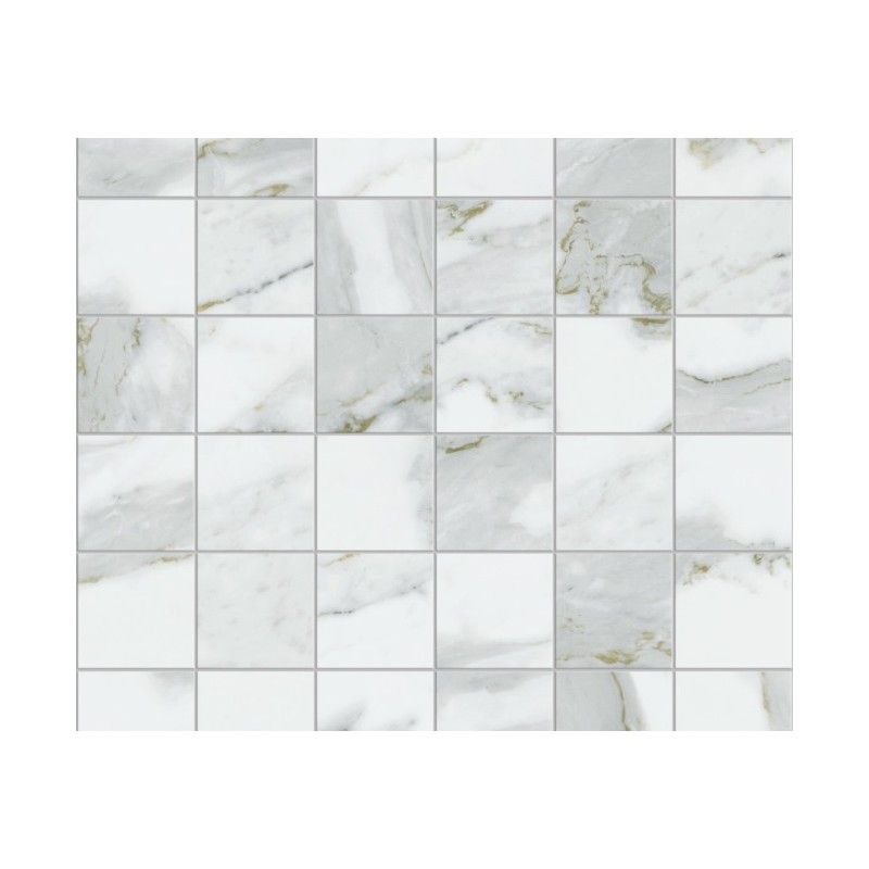 CALACATTA GOLD NATURAL MOSAIK 5X5 29,75X29,75 - Apavisa APAVISA - 1