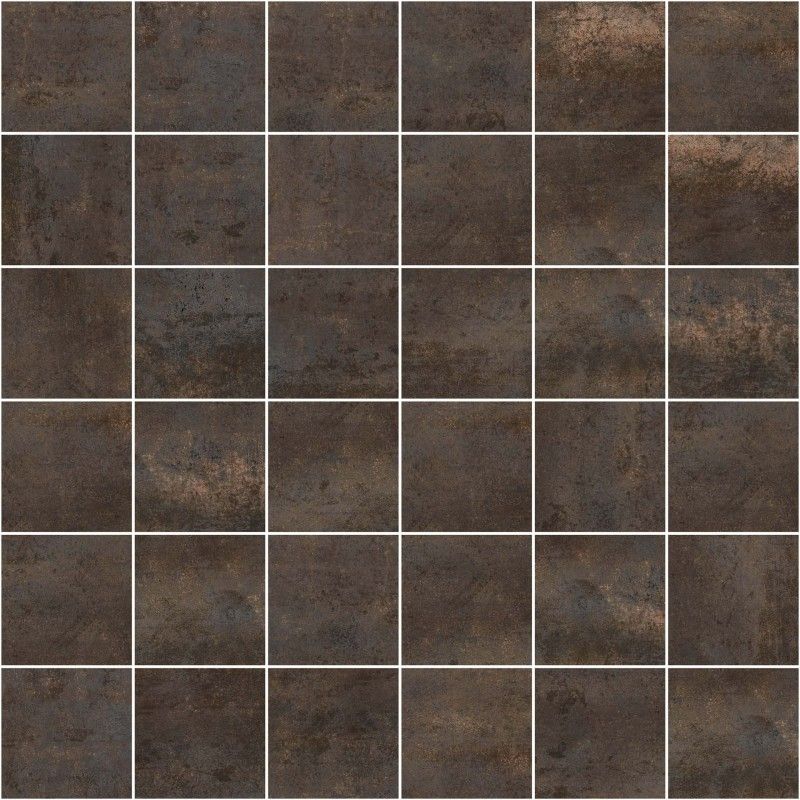 CORTEN TITANIUM NATURAL MOSAIK 5X5 29,75X29,75 - Apavisa APAVISA - 1