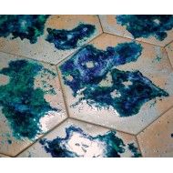 HUTTON RAKU DECOR HEXAGON 25X29 - Apavisa APAVISA - 1