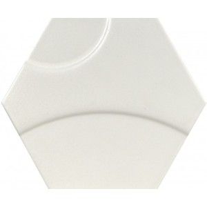 INTUITION WHITE WAVE HEXAGON 25X29 - Apavisa APAVISA - 1