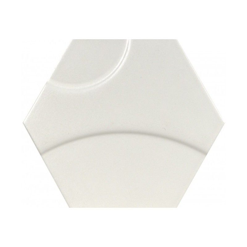 INTUITION WHITE WAVE HEXAGON 25X29 - Apavisa APAVISA - 1