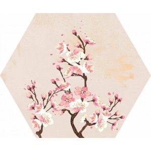 MOOD IVORY DECOR HEXAGON 25X29 - Apavisa APAVISA - 1