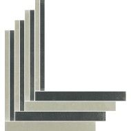 OBJECT 7.0 BLACK/GREY NATURAL MOSAICO CRO 44,63X39,72 - Apavisa APAVISA - 1
