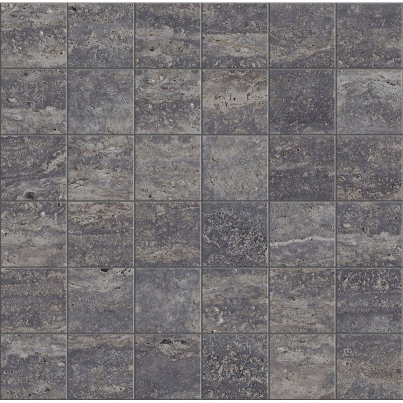 TRAVERTINO TITANIUM NATURAL MOSAIQUE 5X5 29,75X29,75 - Apavisa APAVISA - 1